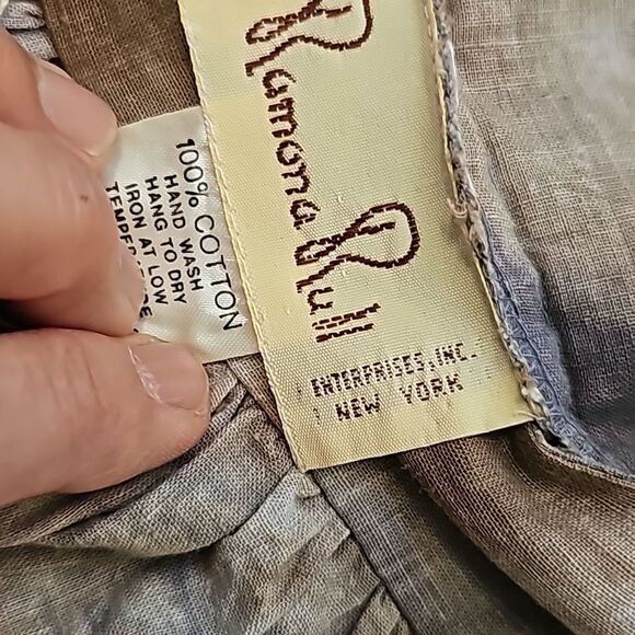 Vintage Ramona Rull Tent/mumu Dress size medium - Picture 9 of 9